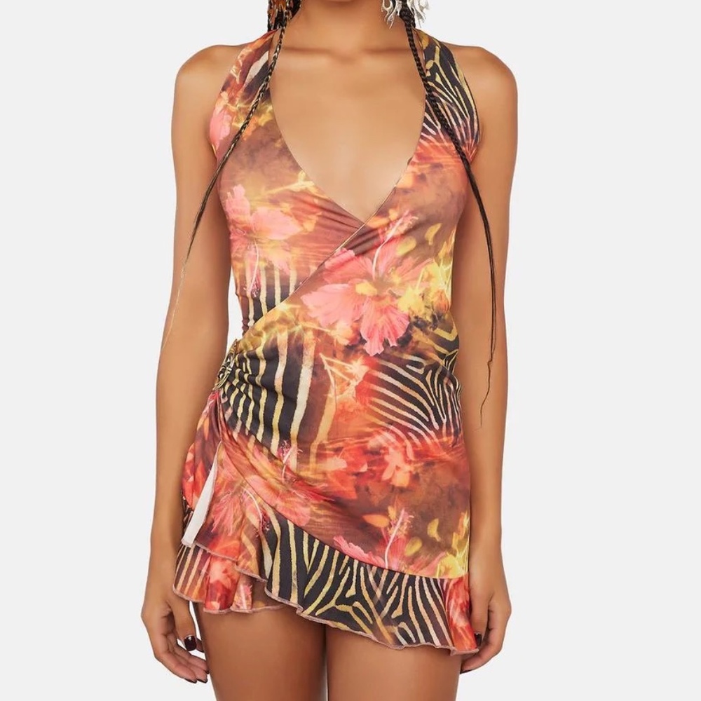 JADED LNDN - Marie Mini Backless Dress